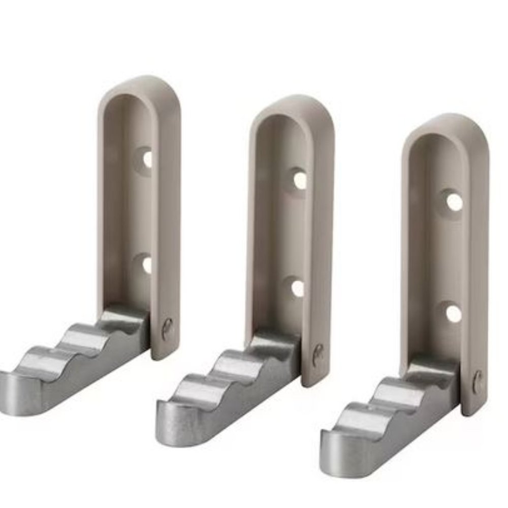 ♥3 for $15♥ Ikea Klyket Aluminum Folding Hook NWT 3 hooks in box
